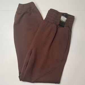 NWOT Abercrombie & Fitch Brown Track Joggers